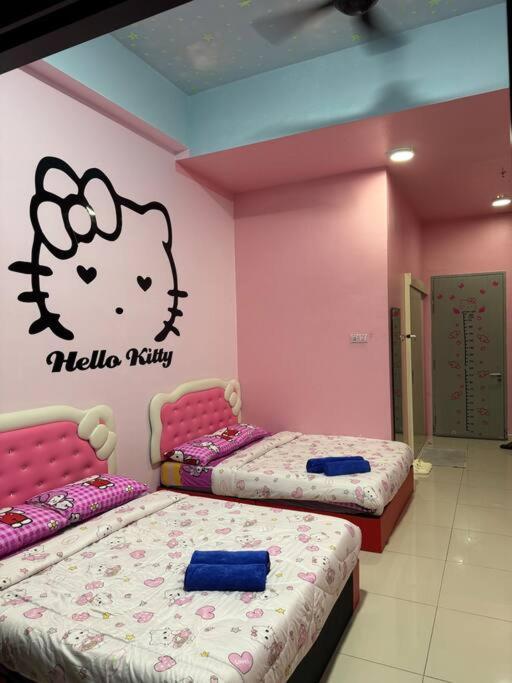Hello Kitty Homestay - Cameron Highlands - Spacious Studio - Perfect For Families - Sleeps 4 And Baby تاناه راتا المظهر الخارجي الصورة
